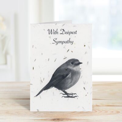 In Deepest Sympathy Plantable Seeded Eco Card