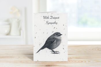 In Deepest Sympathy Plantable Seeded Eco Card 1