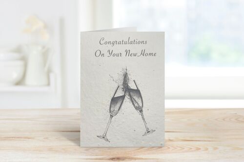 Congratulations On Your New Home Plantable Seeded Eco Card