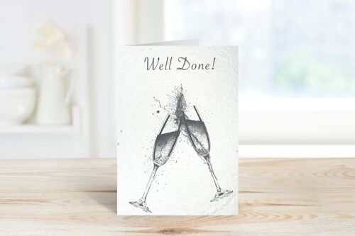 Well Done Plantable Seeded Eco Card