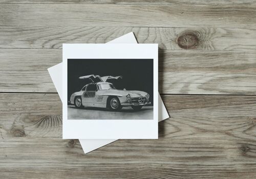 Mercedes Benz SL300 Greeting Card - Single Card