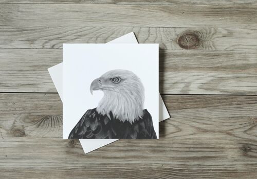 Arrakis the Eagle Greeting Card - Single Card