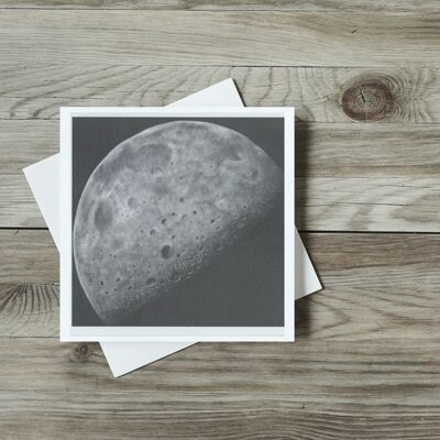 Moon Greeting Card - Single Card