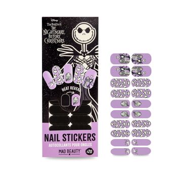 Mad Beauty Disney L'Étrange Noël de Monsieur Jack Autocollants pour ongles 1