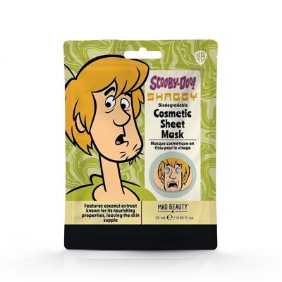 Maschera in tessuto Shaggy di Mad Beauty Warner Scooby Doo