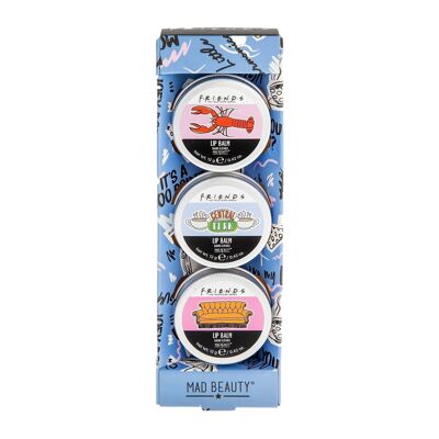 Mad Beauty Warner Friends Modern Lip Balm Trio