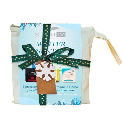 CHRISTMAS KIT - WINTER ESSENTIALS: includes 5 cosmetic face masks