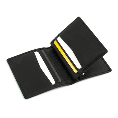 Card case for 8 cards, RFID - black