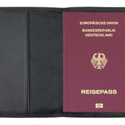 Protège passeport RFID - noir