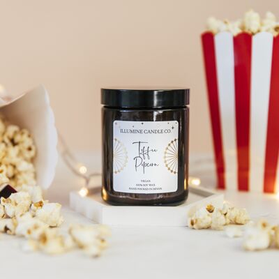 Toffee Popcorn - Wooden Crackle Wick