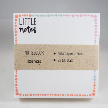 Lot de 2 bloc-notes blocs notes courses petites notes 1