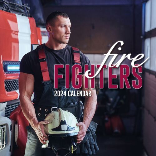 Buy wholesale 2024 Calendar Sexy Firefighter