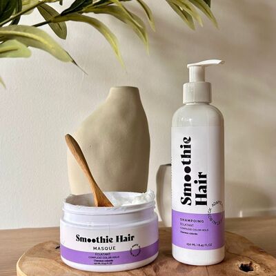 KIT ENTRETIEN ECLATANT - AU COMPLEXE COLOR HOLD - CHEVEUX COLORES