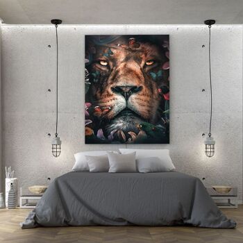 Forfait de démarrage - ensemble de peintures murales "Le monde des lions" 7