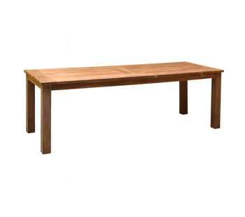 Sevel Table de jardin Teck 90x180x78cm 1