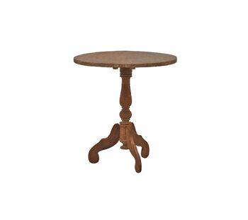 Morimondo Table d'appoint en bois de teck 70x70x75cm