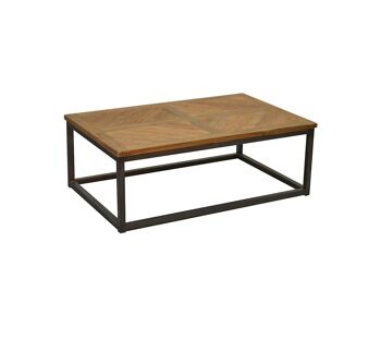 Acerra Table basse Teck 70x110x40cm 1