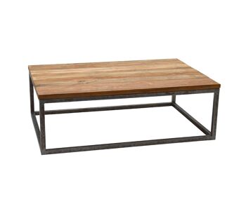 Tolve Table basse Teck 80x120x40cm 1