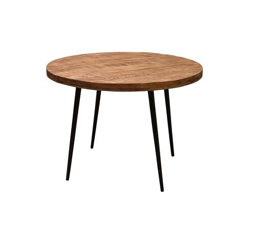 Fleno Eettafel Mangohout 120x120x76cm