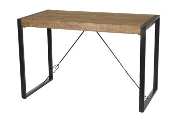 Corio Tables de bar Bois de manguier 90x140x80cm 1