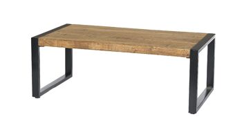 Genazzano Table basse en bois de manguier 60x110x45cm 1