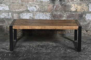 Genazzano Table basse en bois de manguier 60x110x45cm 2