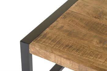 Genazzano Table basse en bois de manguier 60x110x45cm 5