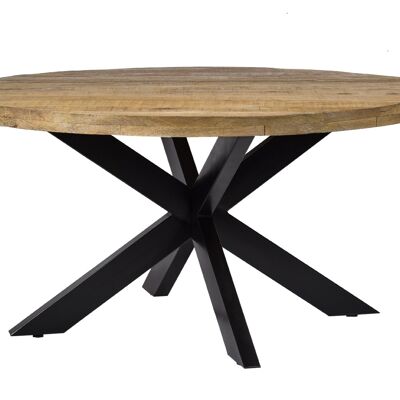 Bertinoro Eettafel Mangohout 140x140x78cm