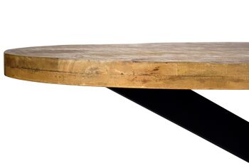 Marignano Table à manger Bois de manguier 110x240x78cm 3