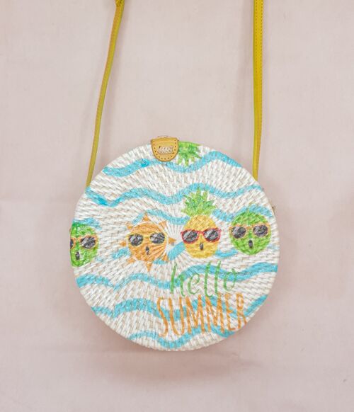 Hello Summer 20 cm yellow strap