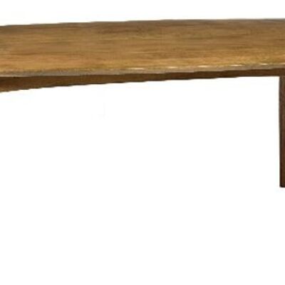 Lugano Eettafel Mangohout 100x220x76cm