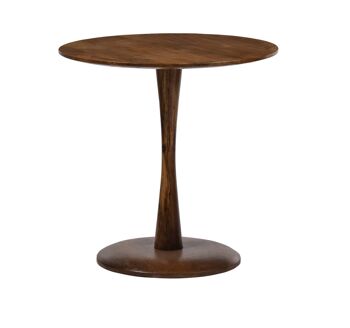 Tussio Table basse Bois de manguier 50x50x45cm