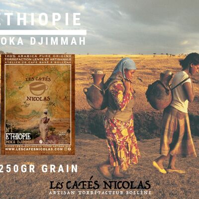 Café GRAIN Moka Djimmah 250gr ETHIOPIE