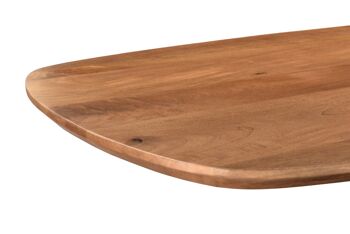 Antonini Table à manger en bois de manguier 105x230x76cm 4