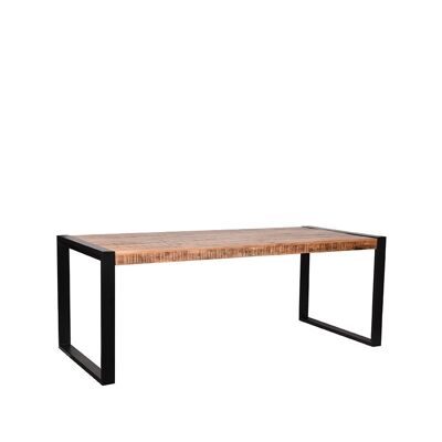 Malvito Eettafel Mangohout 180x90x76cm