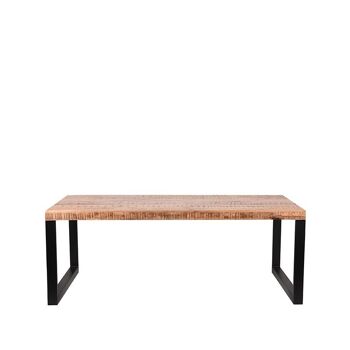Palozza Table à manger en bois de manguier 180x90x76cm 3
