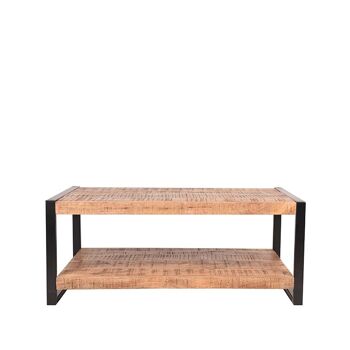 Calitta Table basse Bois de manguier 110x70x45cm 2