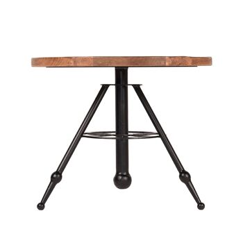 Cavona Table basse Bois de manguier 60x60x47cm 2