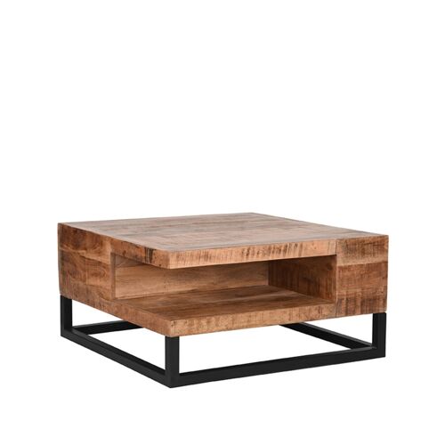 Cimone Salontafel Mangohout 80x80x40cm