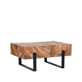 Olivara Table basse Bois de manguier 90x60x40cm 1