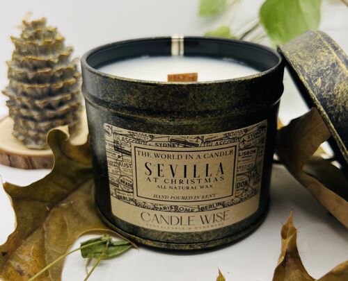 CHRISTMAS SMELL CANDLE ORANGE, SPICES