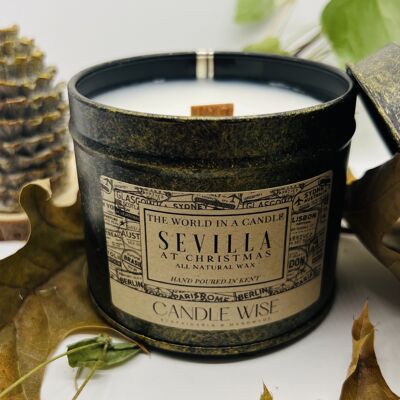 CHRISTMAS SMELL CANDLE ORANGE, SPICES