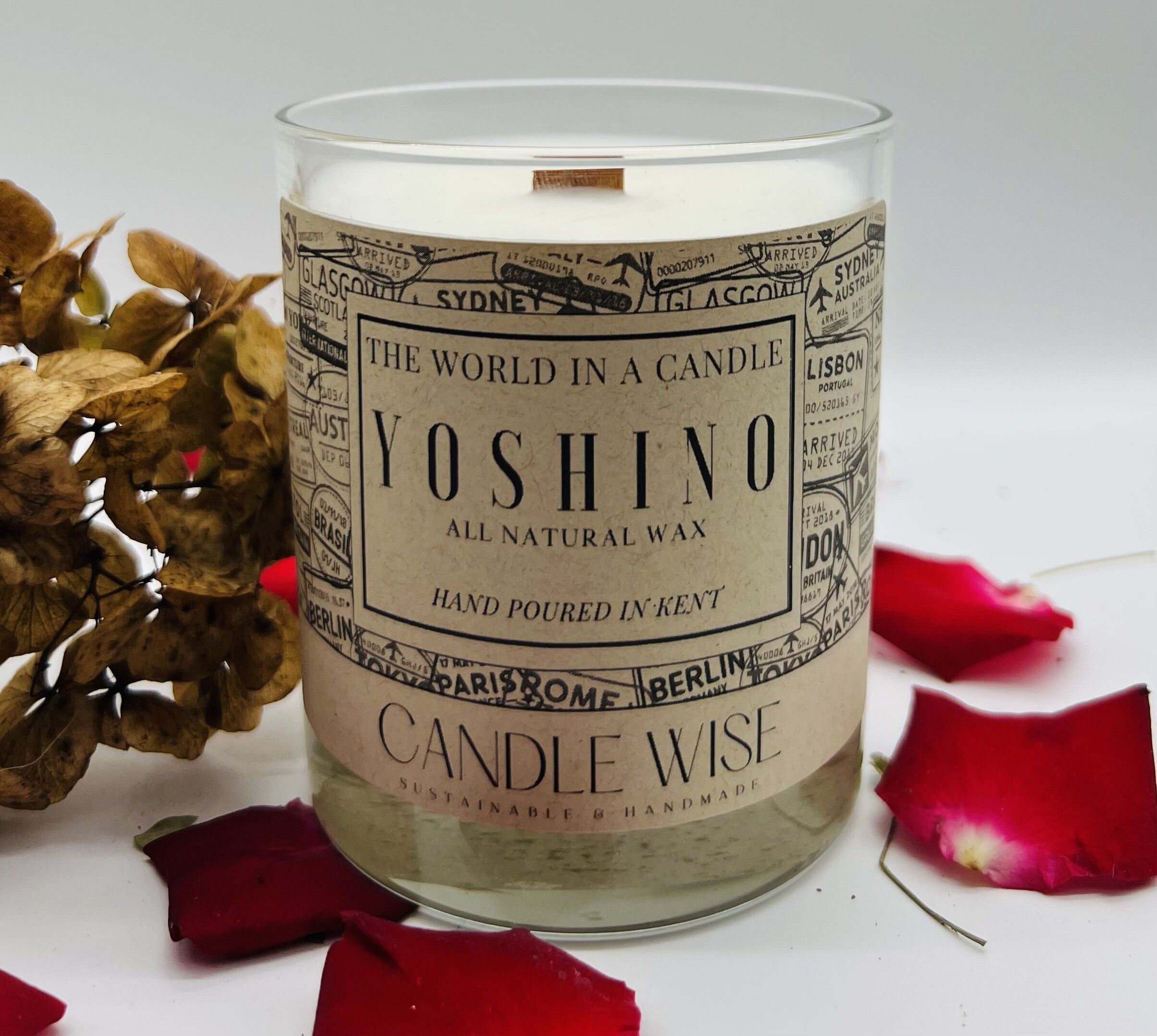 HOCH DUFTENDES KERZEN-BLUMENLICHT