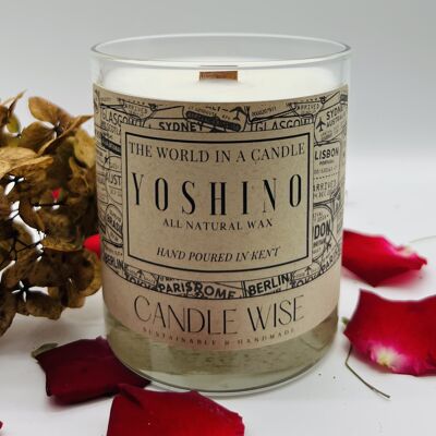 HIGHLY SCENTED CANDLE FLORAL LIGHT