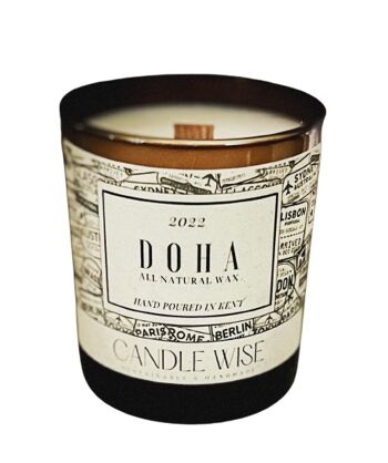 SCENTED CANDLE LEATHER, TOBACCO, PATCHOILI 4