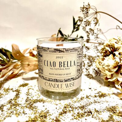 HIGHLY SCENTED HANDMADE CANDLE HERBAL