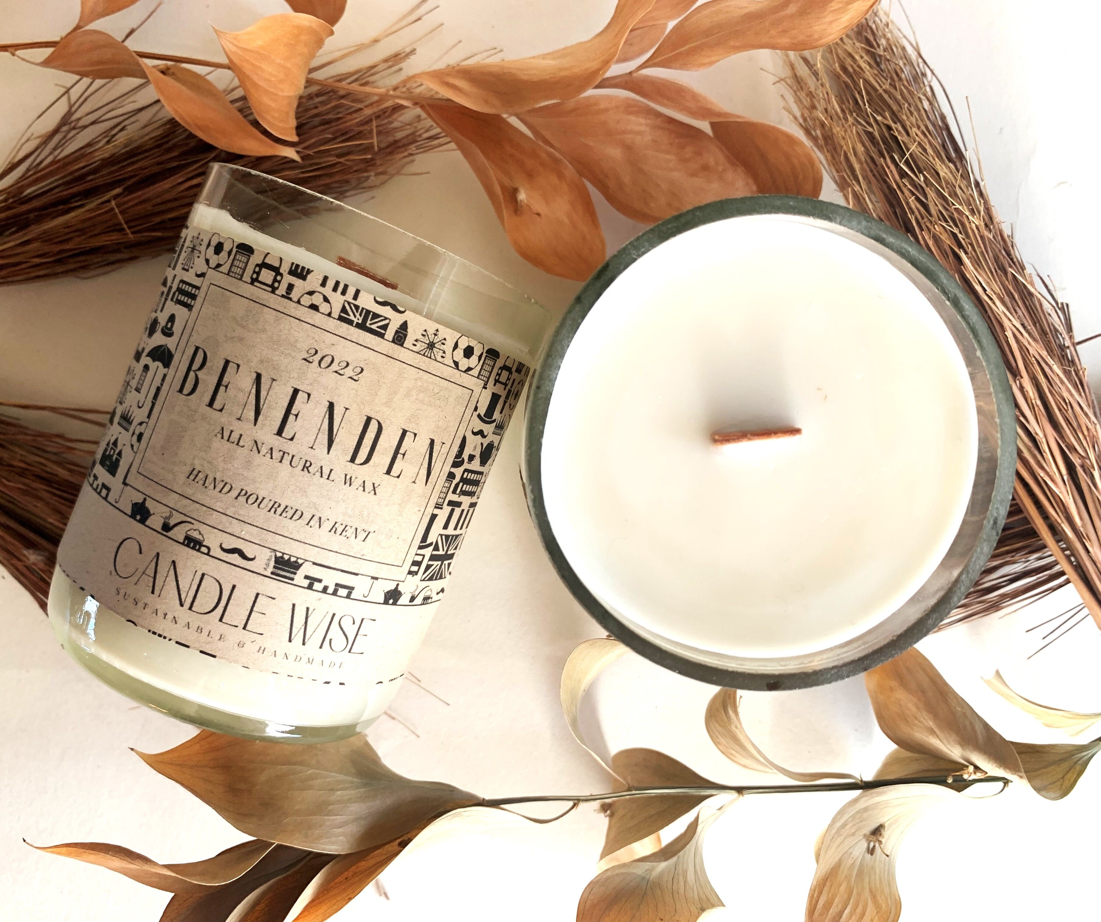 STARK DUFTENDE KERZE BENENDEN