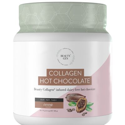Chocolat chaud en poudre de collagène bovin hydrolysé 380g