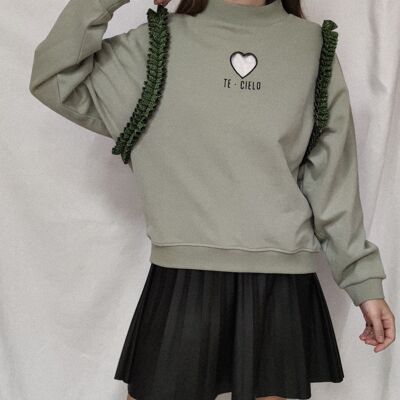 SUDADERA CORAZÓN T: M/L