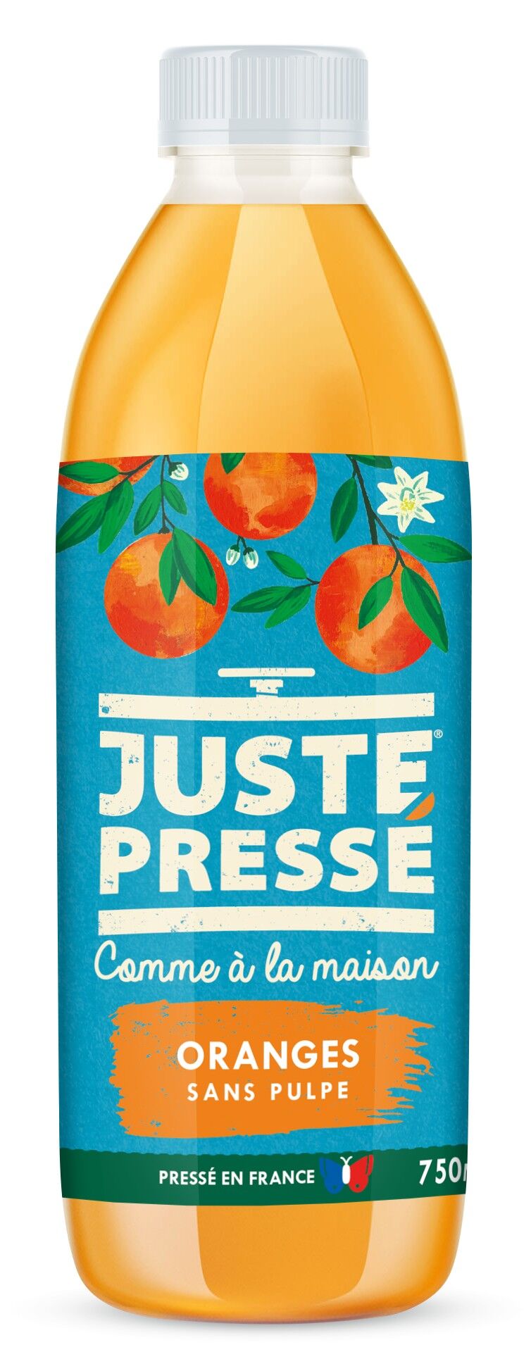 Orangensaft ohne Fruchtfleisch